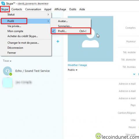 Skype - Profil Skype - Profil