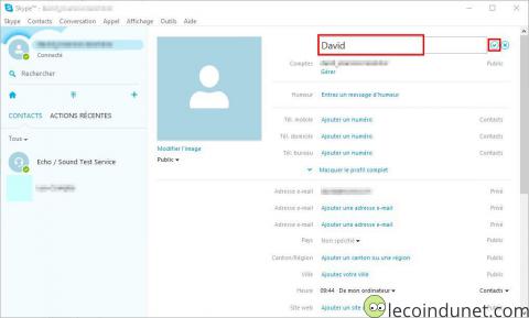 Comment Changer Son Nom De Pseudo Dans Skype Comment Changer Son Nom De Pseudo Dans Skype