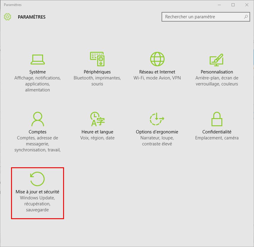 désinstaller les mises à jour Windows XP