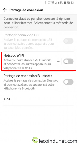 Android - Hotspot wifi Android - Hotspot wifi