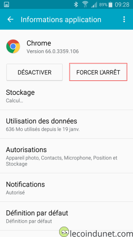 Android - Information application Android - Information application