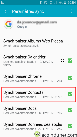 Android - Sauvegarder et synchroniser contacts Android - Sauvegarder et synchroniser contacts