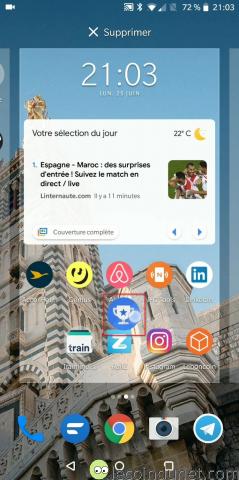 Créer un dossier - Sélectionner l'application Créer un dossier - Sélectionner l'application