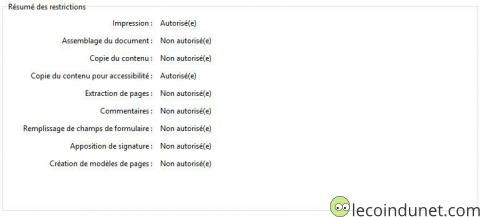 Adobe Reader - Exemple protection PDF Adobe Reader - Exemple protection PDF