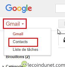 Gmail - Contacts Gmail - Contacts