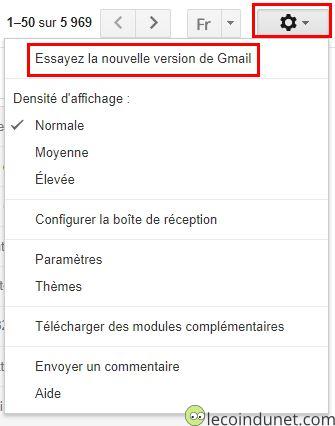 Gmail - Nouvelle version Gmail - Nouvelle version