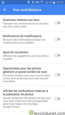 Google Maps - Vos contributions Google Maps - Vos contributions