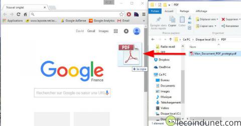 Google Chrome - Ouvrir un PDF Google Chrome - Ouvrir un PDF