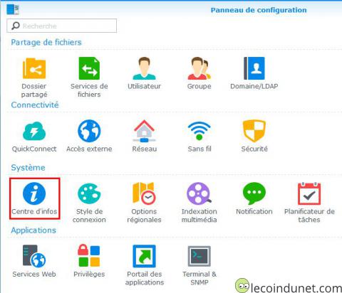 Synology - Centre d'infos Synology - Centre d'infos