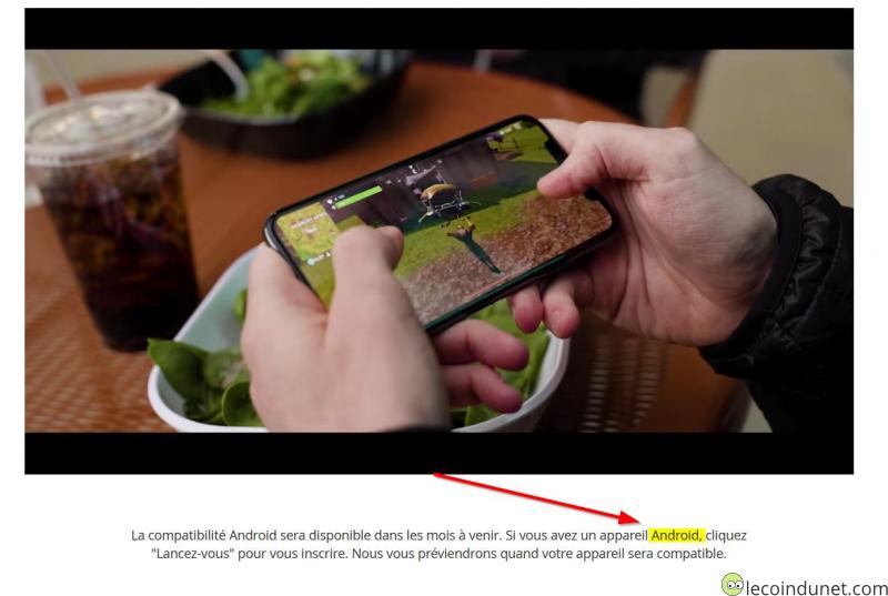 Fortnite sur Android Fortnite sur Android