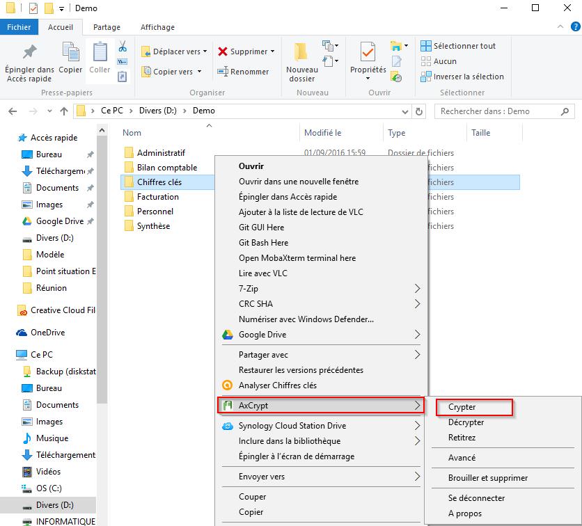 Mettre un mot de passe sur un fichier avec Windows