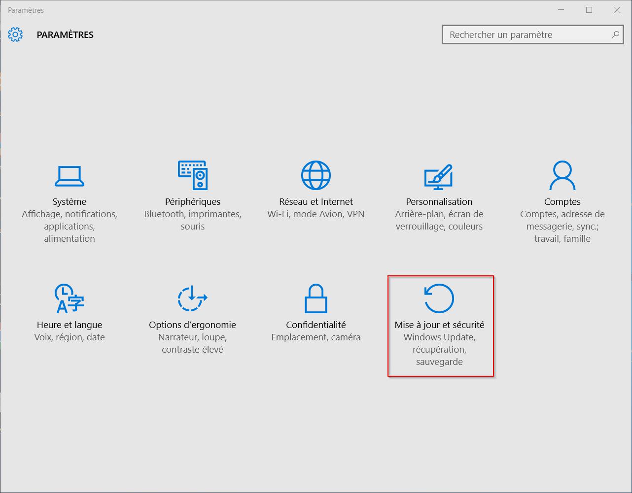 mes mises à jour Windows 10 ne sont pas l'installation