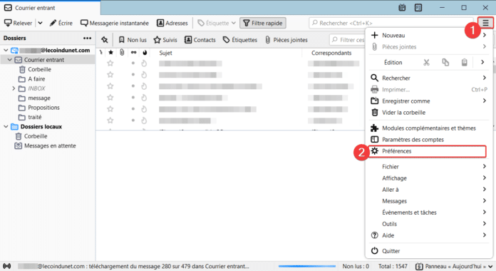 Thunderbird Demande Mot De Passe à Chaque Ouverture