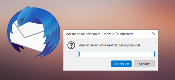 Protéger l’ouverture de Thunderbird par un mot de passe