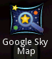icone google sky map Android