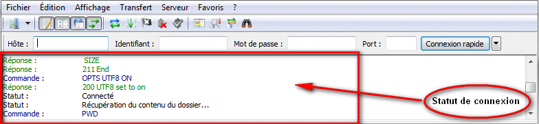 fenetre_statut_connexion filezilla