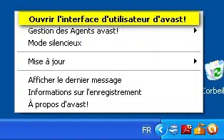 Désactiver les voix et messages parlants dans Avast