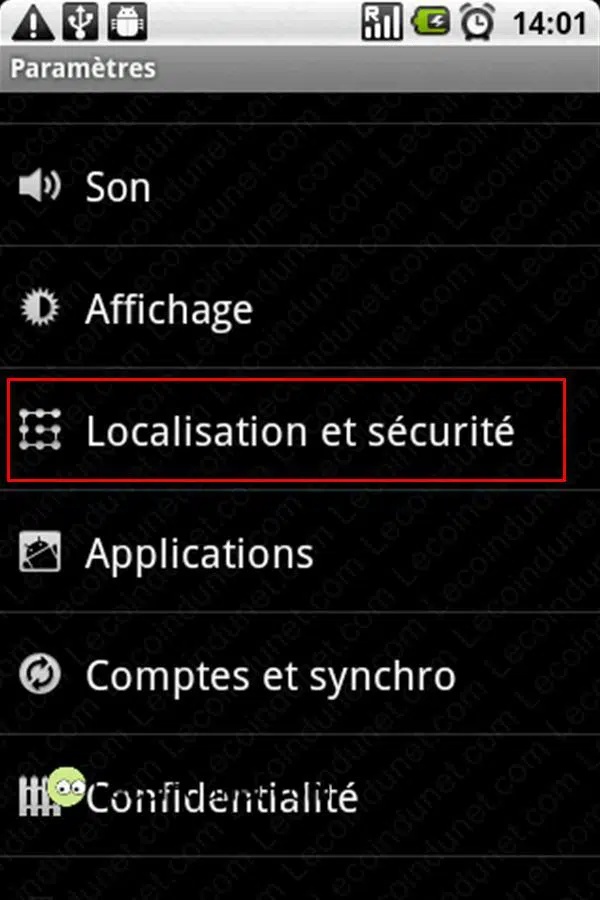 Localisation et sécurité