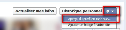 Comment est vue votre page facebook par les autres ?