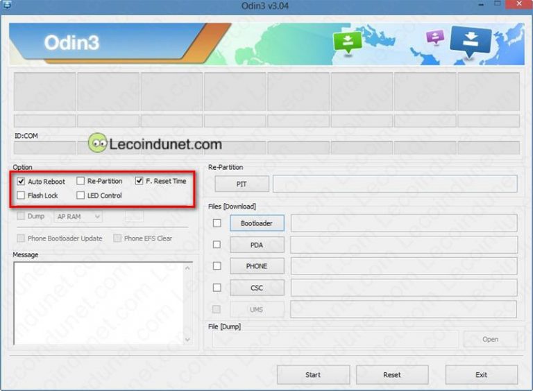 Flasher un mobile Samsung avec Odin