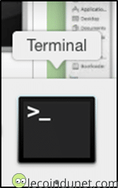 MacOS - App terminal