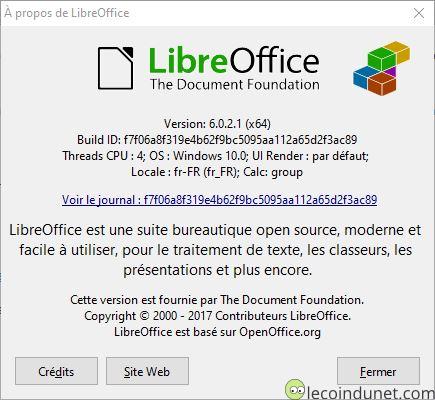 A propos de LibreOffice