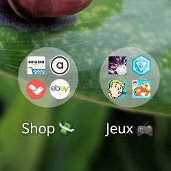 Créer un dossier d’applications sur l’écran d’accueil Android