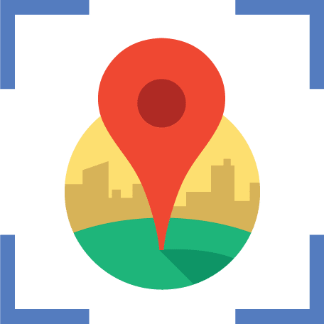 Google map embed places icon