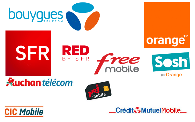 Logos opérateurs mobiles