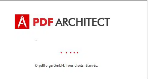 PDF Architect - Lancement