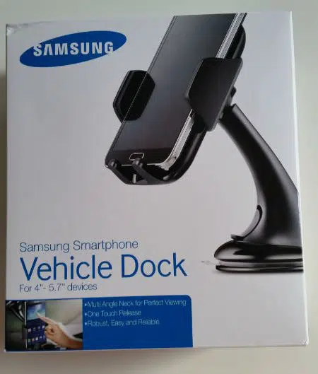 Test du support voiture pour smartphone Samsung EE-V200