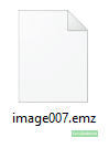 Fichier avec extension emz
