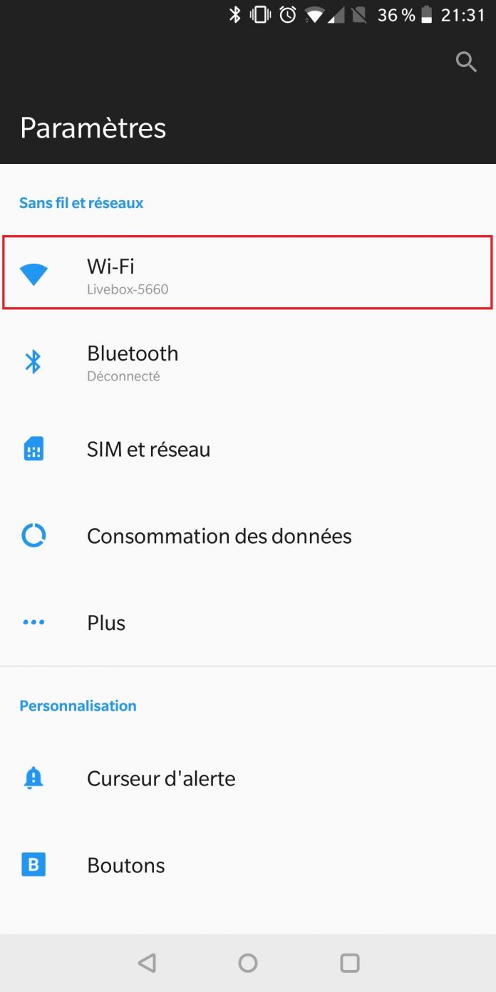 Comment connecter votre appareil Android à un réseau Wifi - Lecoindunet