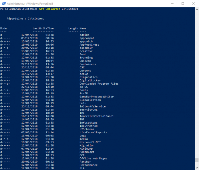 Comment ouvrir et utiliser PowerShell avec Windows 10 - Lecoindunet