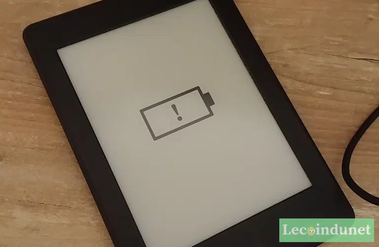 Que faire si votre Kindle affiche une batterie avec un point d’exclamation ?