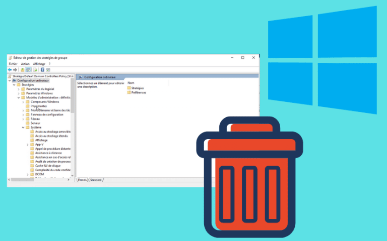 Comment supprimer une GPO ?