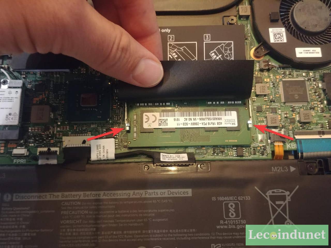 Comment installer une barrette de RAM dans un ordinateur ?