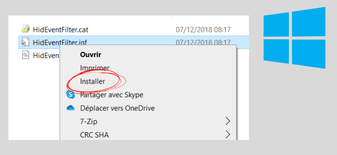 Installer un pilote non signé sur Windows 10