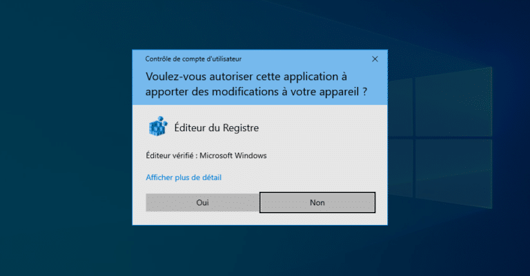 6 solutions pour désactiver l’UAC sur Windows