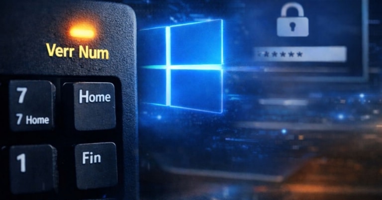 Pavé numérique au démarrage de Windows : pourquoi l’activation automatique ne fonctionne pas ?