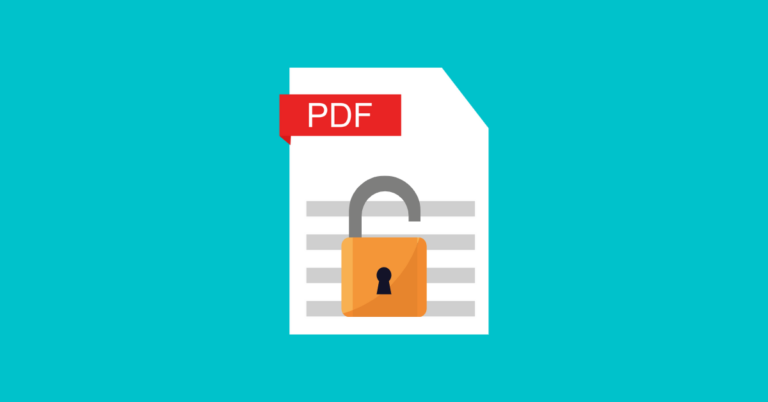 Supprimer la protection d’un PDF