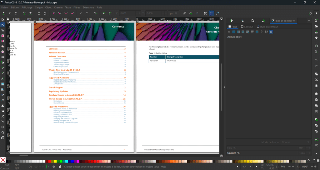Modification d'un PDF avec Inkscape