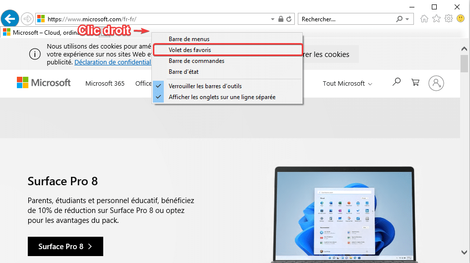 Afficher La Barre Des Favoris Sur Microsoft Edge Ou Internet Explorer