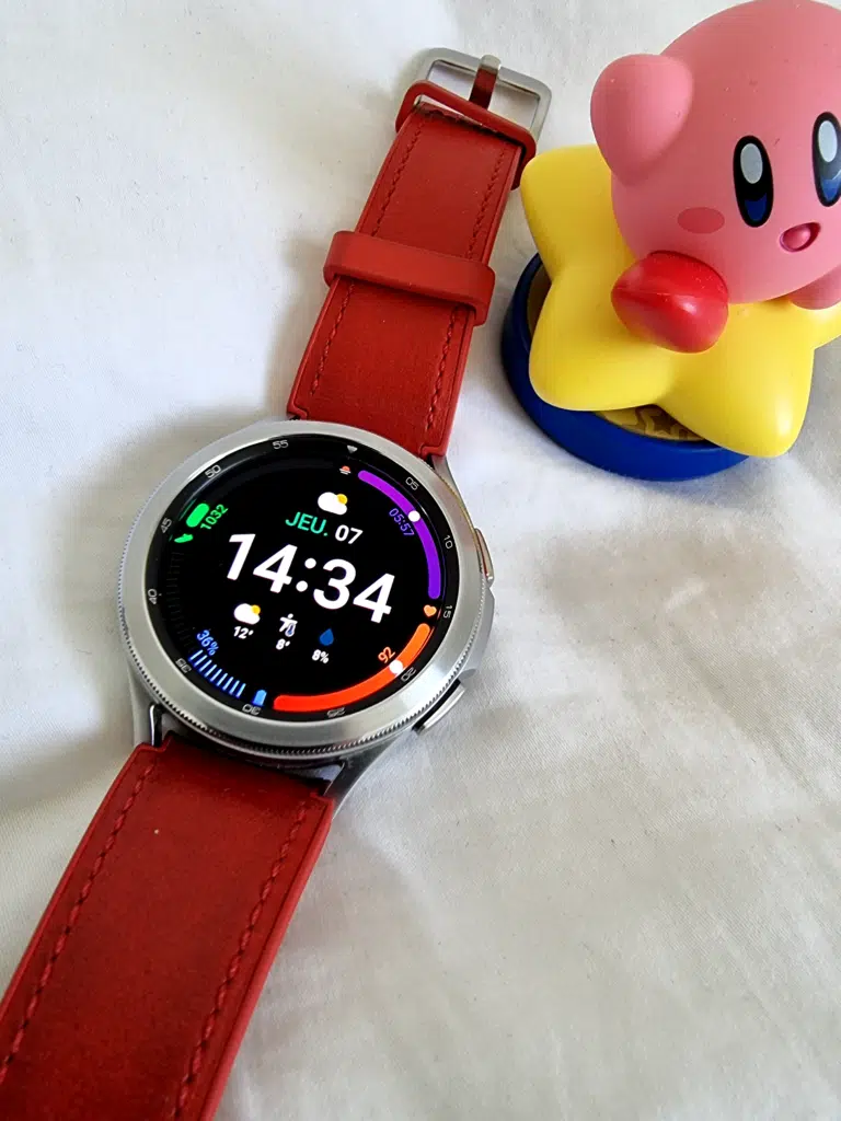 Comment fonctionne le cadran de la Galaxy Watch 4 Classic ?