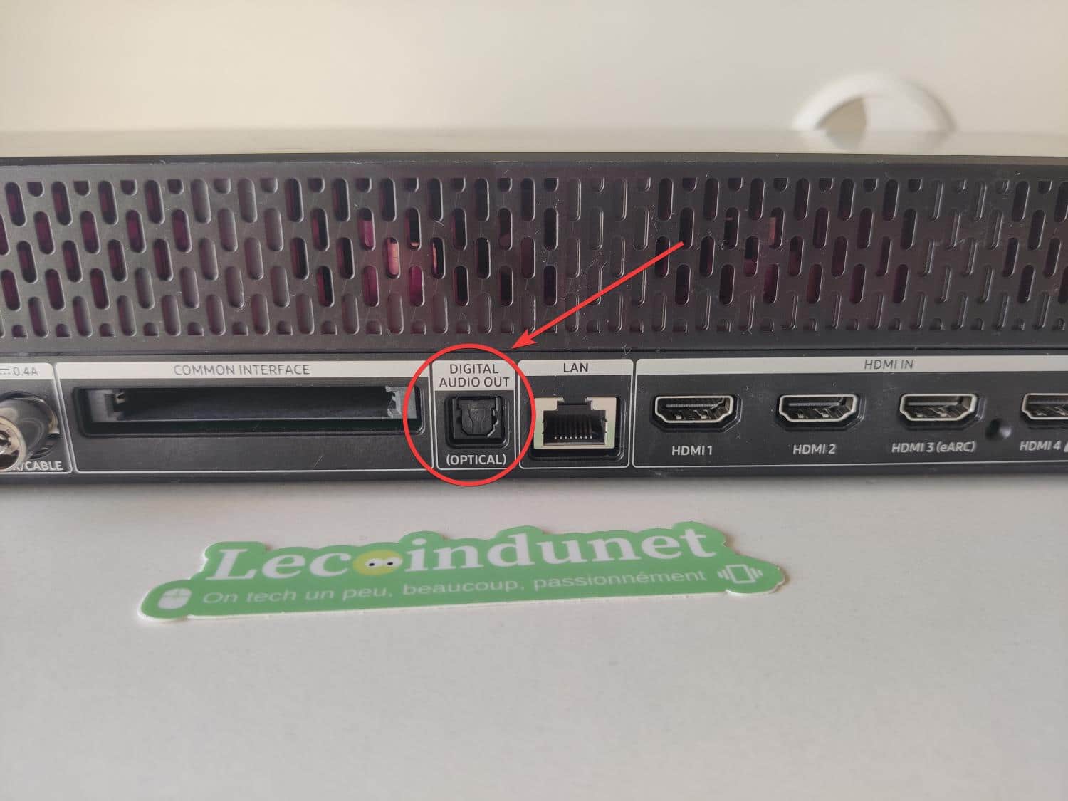 Brancher un casque audio sur une TV sans prise jack