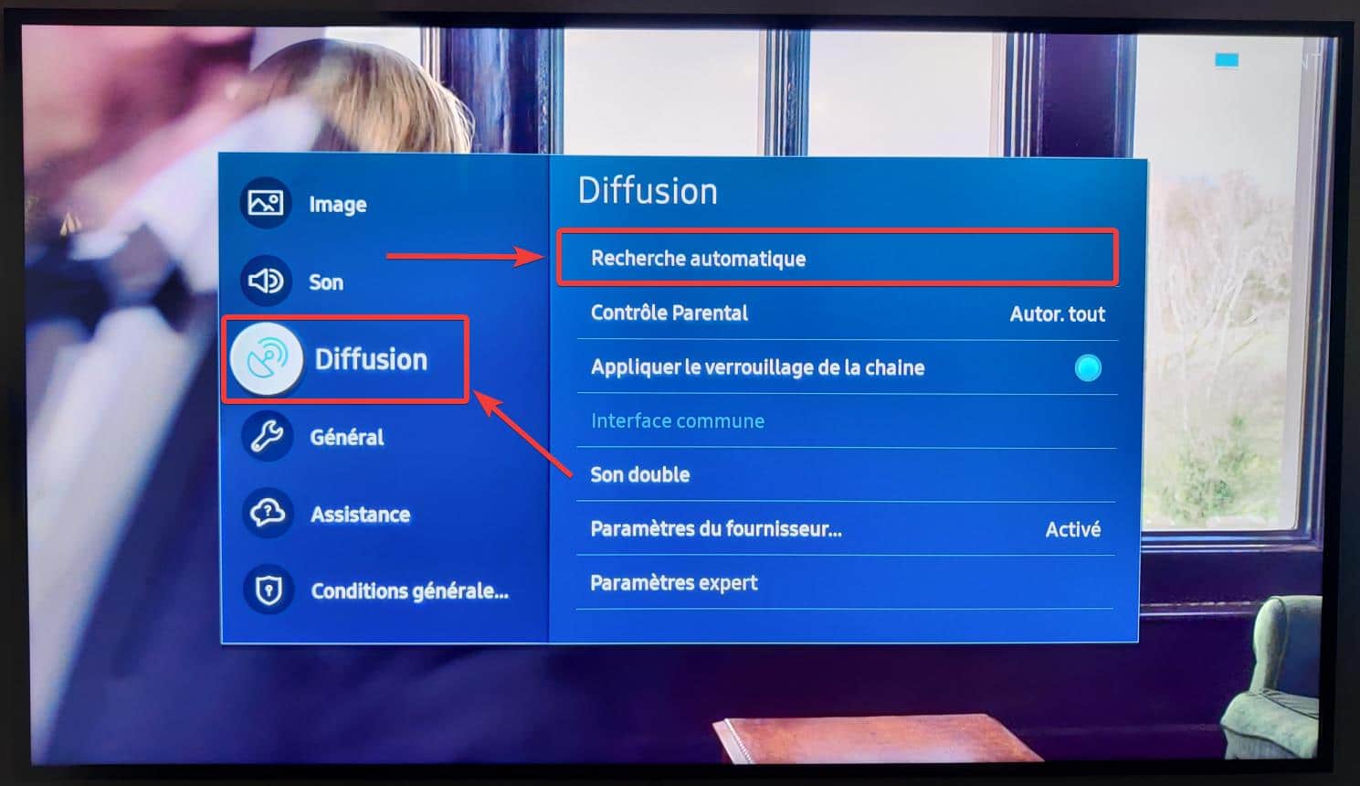 Que faire si les chaines de votre TV Samsung sont en désordre
