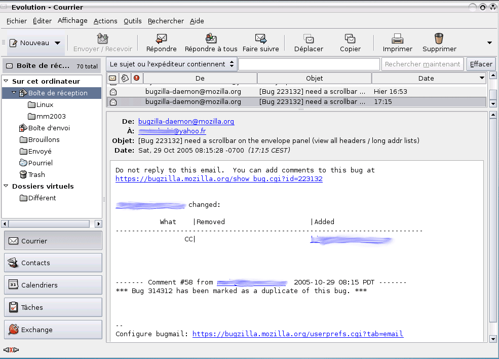Evolution : une belle alternative à Outlook sur Linux