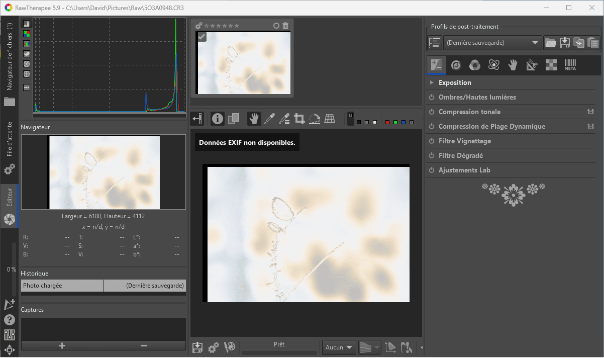 Ouvrir un fichier image RAW sur Windows - Lecoindunet