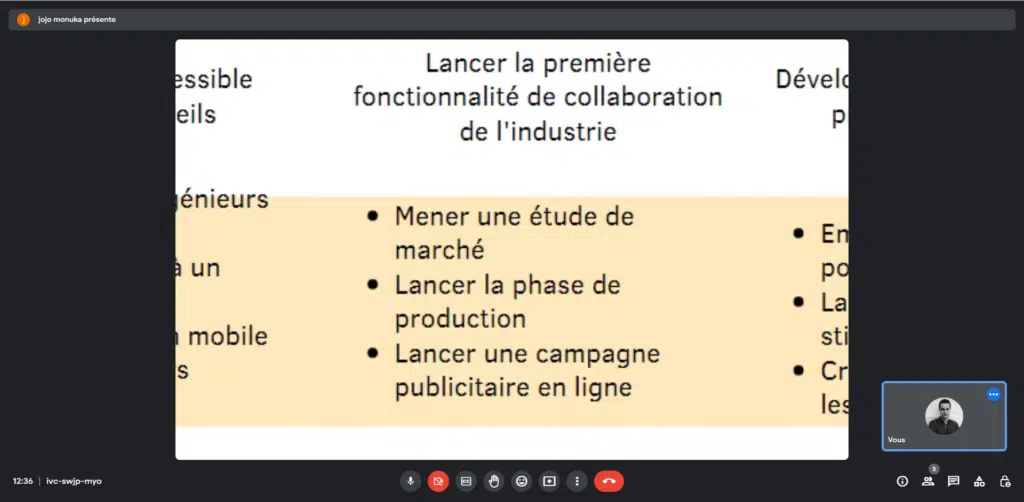 Faire un zoom sur Google Meet avec une extension Chrome