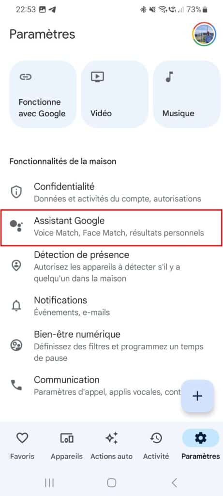 Assistant Google